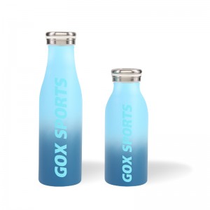 GOX China OEM Dual-Wall Insulated Stainless Steel Water Bottle