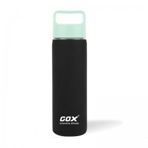 GOX China OEM Glass Bottle with Silicone Sleeve