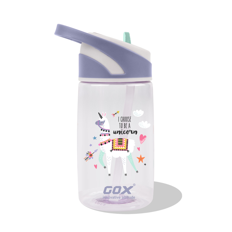 GOX China OEM Kids Tritan Water Bottle with Spout Lid