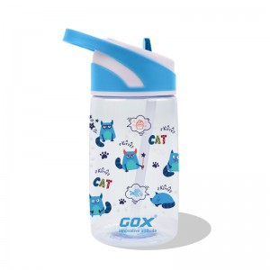 GOX China OEM Kids Tritan Water Bottle with Spout Lid