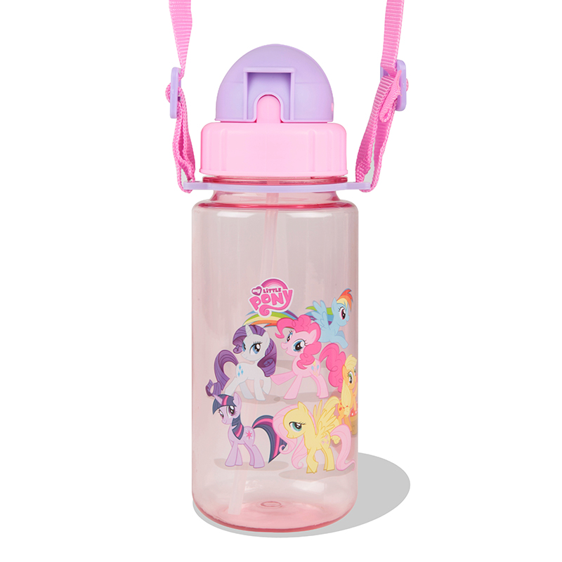 GOX China OEM Kids Water Bottle With Straw Lid And Carry Strap