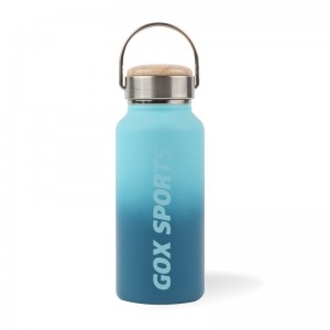GOX China OEM Single Walled Stainless Steel Water Bottle