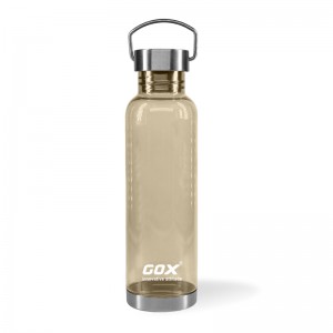 GOX China OEM Tritan Water Bottle with Stainless Handle