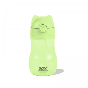 GOX Ears Flip Lid BPA FREE Kids Bottle