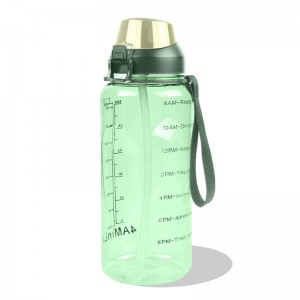 PriceList for Soft Water Bottle - GOX OEM China BPA FREE Leakproof Big Capacity Gym Water Bottle – Rock