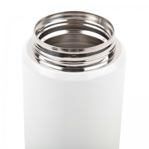 GOX Vacuum Insulated Stainless Steel Food Container With Foldable Spoon