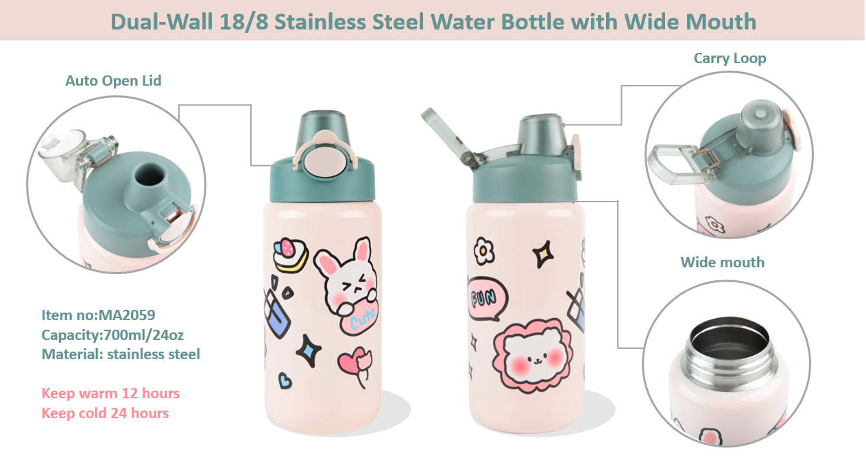 Why Insulated Vacuum Water Bottle Can Keep Water Bottle Hot or Cold?