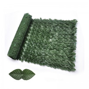 1x3M Privacy Faux Pe Plant Screen Balcony Artificial Ivy Leaf Roll Fence For Privacy Garden