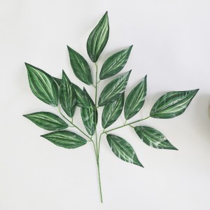 Umjetno lišće drveća zelena biljka pravi dodir lažni list simulacija biljke dekor vjenčanja