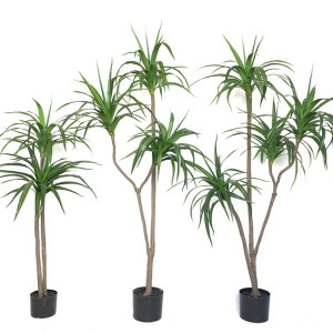Best Seller Indoor Artificial plant dragon blood tree dracaena for indoor decoration