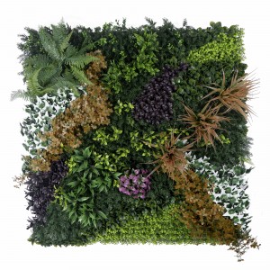 Jardín patio trasero decoración del hogar paisajismo seto de boj Artificial Panel verde planta pared