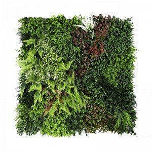 Customized Plastic Privacy Garden Greenery Hedge Artificial Boxwood Grass Wall