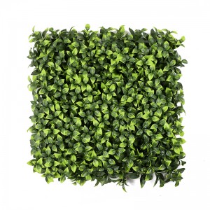 Отворен дом декорација Ѕид со вертикален панел Виси зелен вештачки растителен тревен ѕид