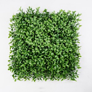 आउटडोर यूवी नकली प्लास्टिक घास हरी कृत्रिम पौधे की दीवार हरी दीवार कृत्रिम घास दीवार पैनल गार्डन गृह सजावट