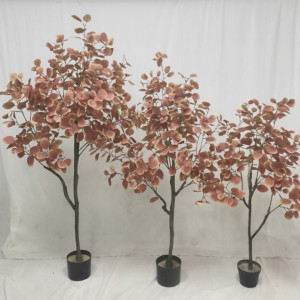 Wholesale Highly Simulation Indoor Outdoor Artificial Eucalyptus Tree Plants