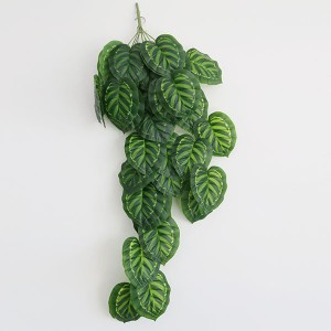 Artipisyal nga mga Tanum para sa Dekorasyon, Vine Realistiko Natural Nindot tan-awon nga Trailing Leaf Hanging Plant