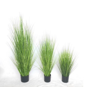 Plantes artificielles d'herbe de roseau d'herbe plante verte d'herbes de Pennisetum