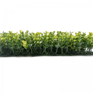 Forniture per il giardino domestico Pannello di fogliame sospeso Siepe di bosso Piante artificiali Muro di erba verde