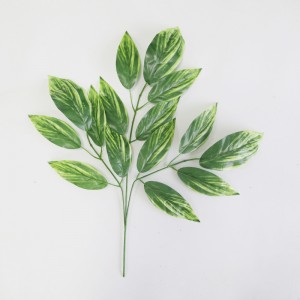 Штучна прикраса із штучного листя з одним стеблом