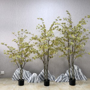 Konstgjorda sidenväxter hängande klockträd för kontorsinredning inomhus
