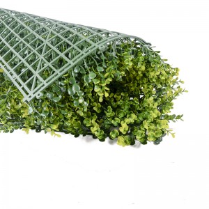 Mājas dārza piederumi Piekaramie lapotnes paneļi dzīvžogs buksuss mākslīgie augi zaļās zāles siena