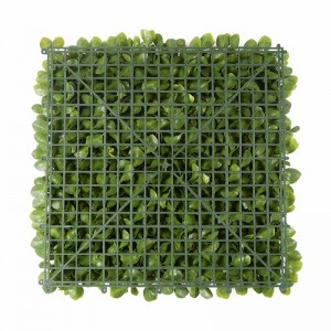 Sztuczna ściana roślin Sztuczna mata żywopłot Pionowy ogród Ściana z trawy Zielone tło panelu ściennego