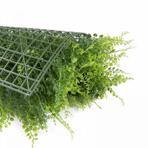 Jungelstil tilpasset vertikale planter Vegg kunstig vegghengende plante Grønt gressvegg til hjemmedekorasjon