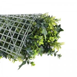 आउटडोअर यूव्ही बनावट प्लास्टिक गवत हिरवीगार कृत्रिम वनस्पती वॉल ग्रीन वॉल कृत्रिम गवत वॉल पॅनेल गार्डन होम डेकोर