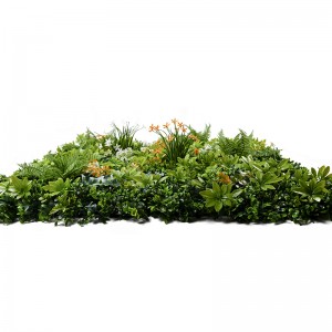 Tuinbenodigdheden UV-beschermd kunstgras hek achtergrond kunstmatig buxus paneel haagmuur voor bruiloft achtertuin decor