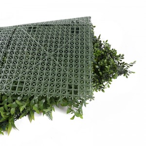 Pannelli di erba Pannello verde giungla Piante verdi artificiali Muro di erba per decorazioni per la casa all'aperto