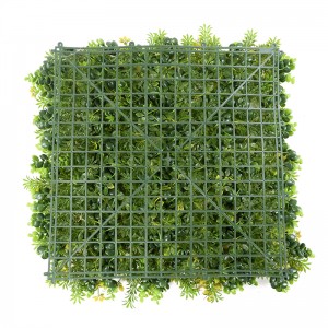 Mga Supplies sa Paghahardin Greenery Foliage Boxwood Privacy Fence Panels Hedge Fence Artipisyal nga Grass Wall
