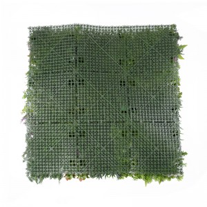 نظام عمودي ثلاثي الأبعاد لجدار الغابة الخضراء وجدار العشب الاصطناعي الأخضر