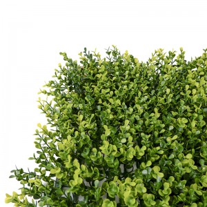 Hejma Ĝardeno Provizaĵoj Pendumita Foliaro Panelo Heĝo Bukso Artefaritaj Plantoj Verda Herba Muro