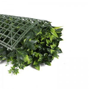 ຕົ້ນໄມ້ທຽມ Wall Artificial Mat Hedge Vertical Garden Grass Wall Green Wall Panel Backdrop