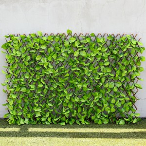 Pagar Retractable Expandable Faux Ivy Taman Pagar Dekorasi
