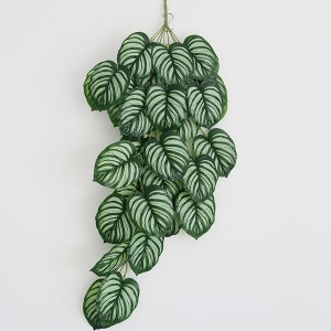 Kënschtlech Planzen fir Dekor, Vine Realistesch Natural Nice-Ausgesinn Trailing Leaf hängend Planz