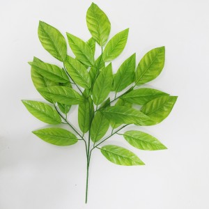 Пластикові штучні листя зелені рослини декоративні листя додому