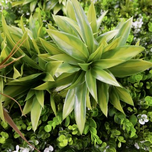 Hamis növények Műanyag kerti bukszuspanel sövény sövény zöld mesterséges fű növény fal dekorációhoz
