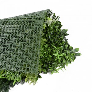 Indooer Decoration Faux Grass Privacy Screen Hedge Wall Artificial Greenery Boxwood Panel Backdrop