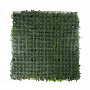 Umetna travna stena iz pušpana iz umetne plastike za vrtno zelenje za živo mejo po meri