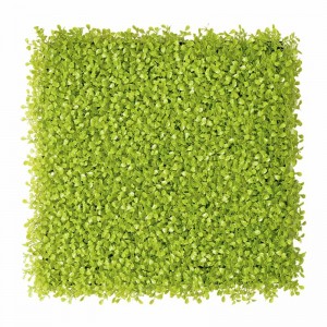 Стінові панелі зі штучної трави, захищені ультрафіолетовим випромінюванням