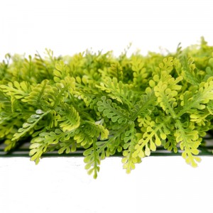 Jungelstil tilpasset vertikale planter Vegg kunstig vegghengende plante Grønt gressvegg til hjemmedekorasjon