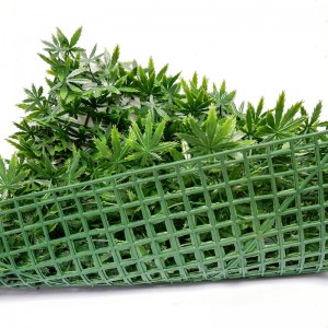 ديكور داخلي خلفية بلاستيكية نباتات معلقة على الحائط ومساحات خضراء عمودية نباتات عشبية خضراء لتزيين المنزل