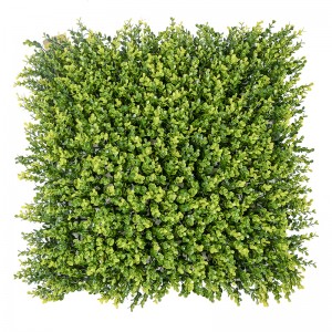 Home Garden Supplies Hanging Foliage Panel Hedge Boxwood Plant Artificiali Muru d'erba verde