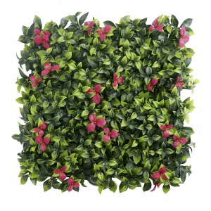 Outdoor Home Decoration Vertical Panel Wall Hanging Green Artificial Plant Grass Wall