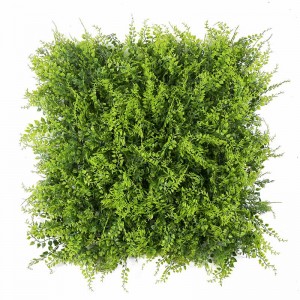 Džungļu stilam pielāgoti vertikāli augi pie sienas mākslīgi piekarināmi augs zaļas zāles siena mājas dekorēšanai