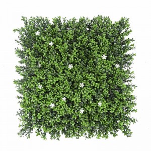 Grossistförsäljning grön konstdekor konstgräs vertikal växtvägg för heminredning