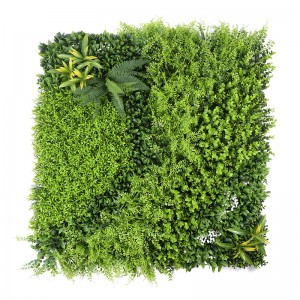 Alfombra de pared de plantas verticales de estilo jungla personalizada, planta colgante de pared Artificial, hierba verde, alfombra para decoración del hogar