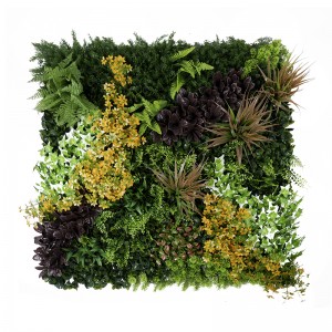 Вертикальное украшение для сада, пластиковая панель из самшита для живой изгороди, искусственная настенная подвесная трава, растение