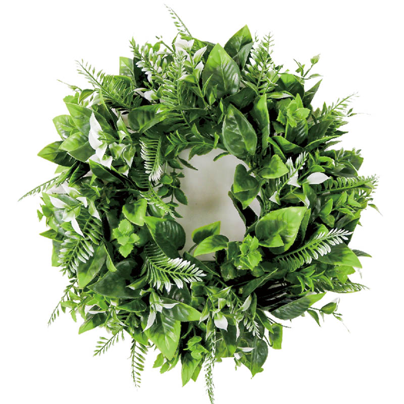 Artificial Floral Wreath Handcrafted Garland For Door Wall Decor Featured Image